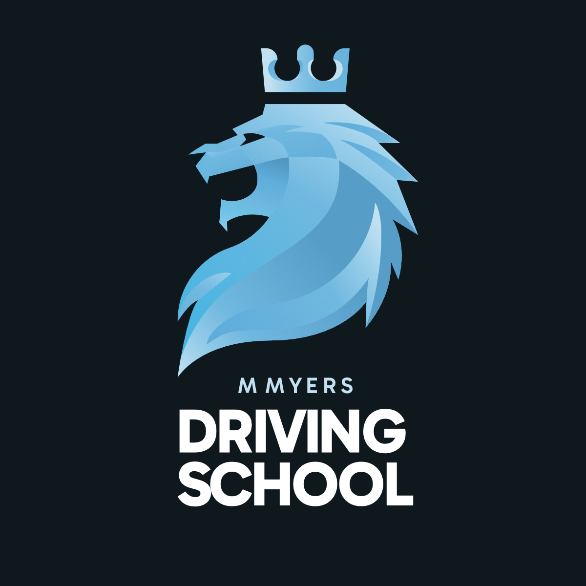M Myers Driving School logo – automatic driving lessons in Tamworth